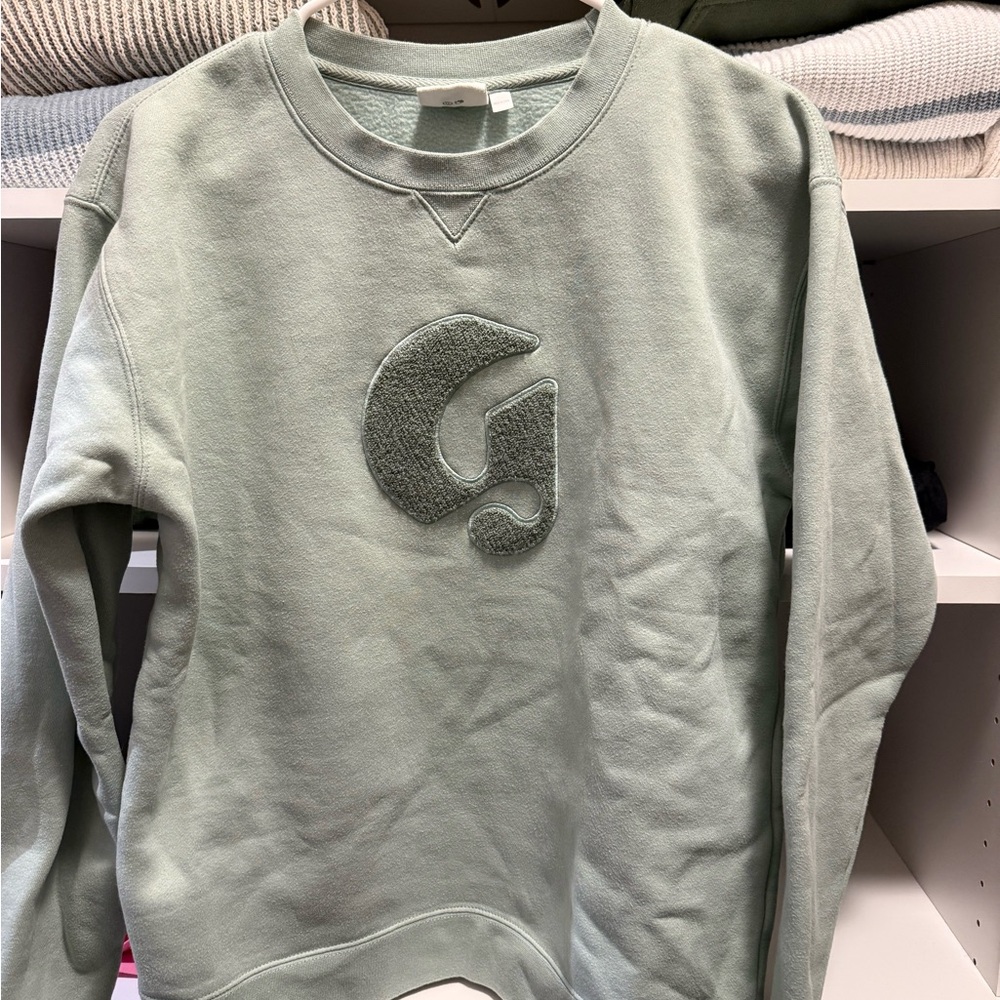 Glossier Boston Green Sweatshirt Medium